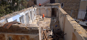 В Одессе восстанавливают после обстрелов дом на Новосельского: что уже сделали