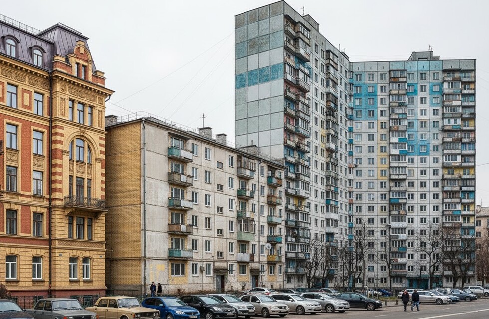 Какой дом самый теплый – сталинка, хрущевка или панелька.