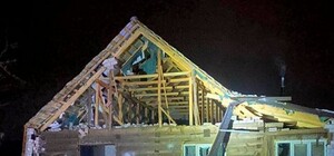 Дроновые удары по Одесчине: БпЛА упал на крышу частного дома