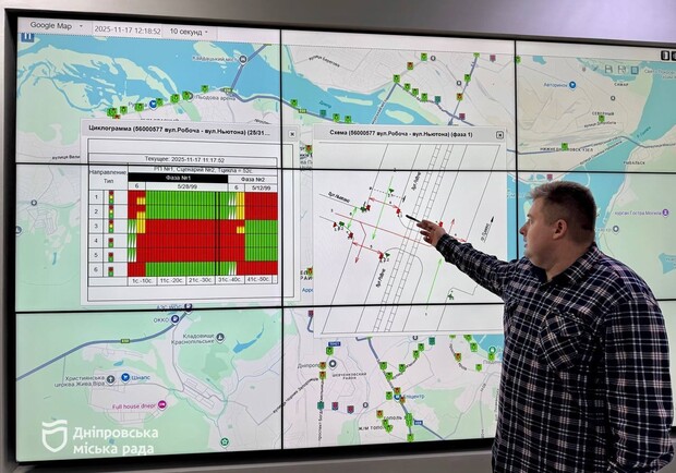 У Дніпрі пояснили, чому під час вимкнень електроенергії не працюють деякі світлофори 