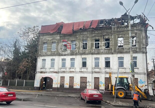 «Шахед» попал в памятник истории в Днепре: здание ждало реставрацию