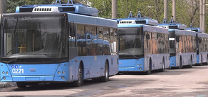 В Харькове будут курсировать синие троллейбусы — СМИ