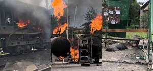 РФ ударила по железной дороге в Запорожье и по остановке транспорта в Балабино: есть погибшие и раненые