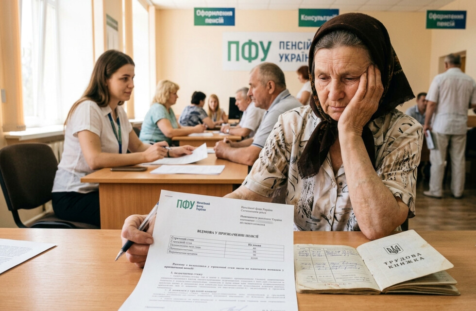 ПФУ відмовив у пенсії: які помилки зі стажем можуть позбавити виплат і що робити. 