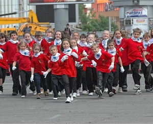 Изюминкой днепропетровской команды были танцоры "от мала до велика". Фото с сайта blogr.dp.ua