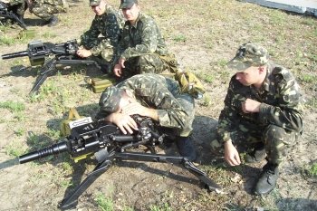 Военнообязанные совершенствовали свои практические навыки. Фото с сайта dp.ric.ua