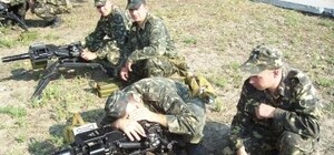 В Днепропетровске завершились учебные сборы для военнообязанных