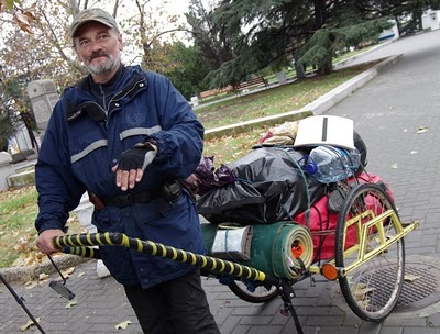 Сергей Гордиенко преодолеет 7 тысяч километров без автотранспорта. Фото с сайта blogspot.com