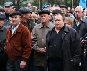 Митинги в Днепропетровске - явление нередкое. Фото Дениса Моторина