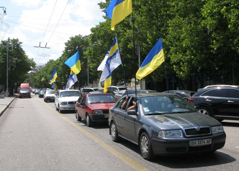 В области пройдет автопробег под лозунгом "На запчасти – только машины!". Фото с сайта federation.org.ua