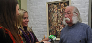 Иван Марчук представил киевлянам загадочные работы своей юности