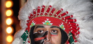 Фотофакт: Настоящие индейцы из Indios дали последний концерт в Днепропетровске