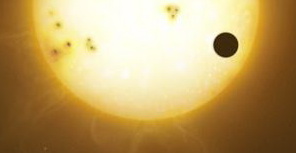 Венера и Солнце. Фото: oko-planet.su