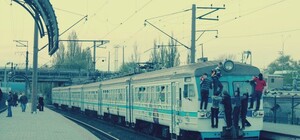 Экстрим по-киевски – как не нужно кататься на городской электричке