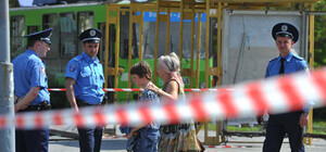 Взрыв в ноябре прошлого года в Днепропетровске 