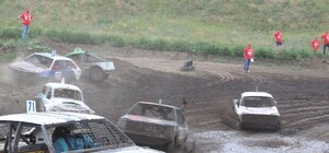 В субботу в Запорожье сражались железные монстры