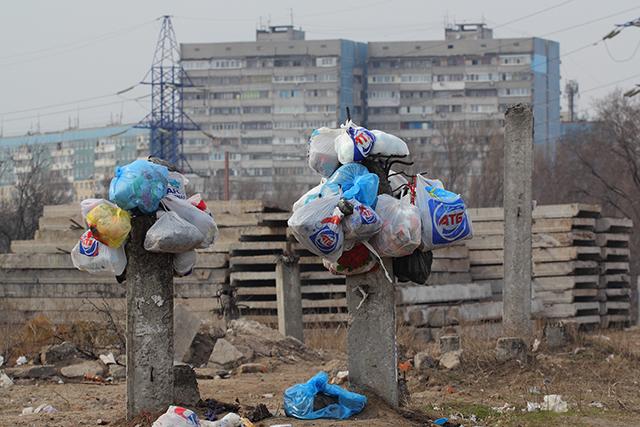 Компании-перевозчики готовятся вывозить горы мусора со дворов. Фото: Денис Моторин