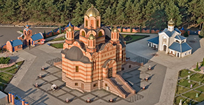 Иверский храм с высоты птичьего полета. Фото: Игорь Игнатьев