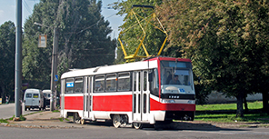 Стильный трамвай. Фото: Илья Болилый