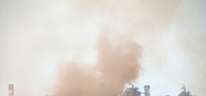 Видеофакт: над Донецком нависло ядовитое оранжевое облако