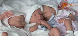 В Днепропетровске родилась первая в новом году тройня
