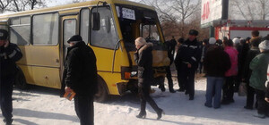 Маршрутка из Днепропетровска попала в ДТП, двое погибли