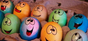 Яйца заставили некоторых киевлян поволноваться