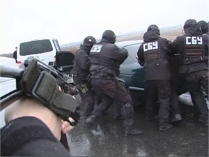 Похитителей британского туриста задержали на трассе Днепропетровск-Харьков. Фото: пресс-служба СБУ.