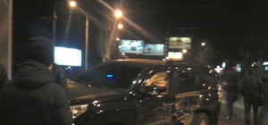 Крупное ДТП в Донецке на Мирном: изуродованная 