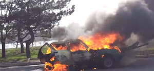 ДТП на Малиновского: Водитель сгорел в собственной 