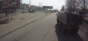 ДТП на Донецком шоссе: автопоезд столкнулся с КАМАЗом