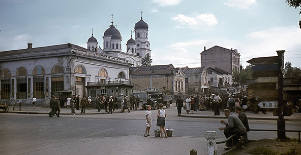 Днепропетровск во время немецкой оккупации. Фото: reibert.info