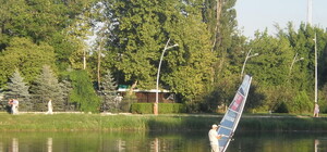 Виндсерфингист из Симферополя установил новый мировой рекорд в пруду Гагаринского парка