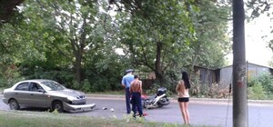 На Осипенковском микрорайоне произошла авария