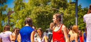 Водную битву перенесли из-за дождя