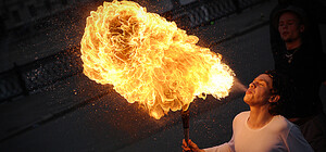 Как запорожцы играют с огнем: проверено на себе