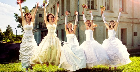 Сегодня можно попасть на парад невест. Фото: dovudenko.ru