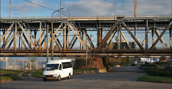 Все будут ездить через Старый мост. Фото: tov-tob.livejournal.com
