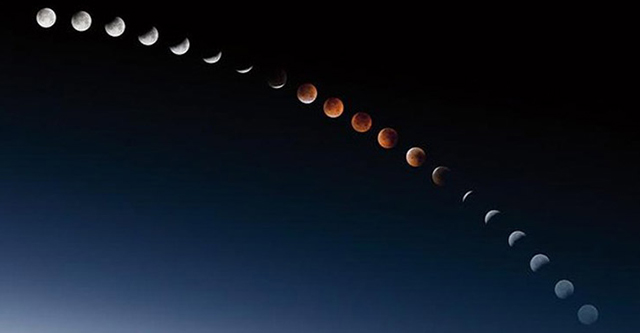 Лунное затмение. Фото: hvylya.org
