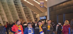 Околофутбол: как болели и что пили на матче Украина – Франция