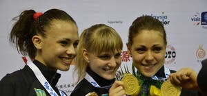 Запорожские спортсменки привезли золото с чемпиота мира по ушу