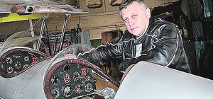 Киевлянин самостоятельно собрал самолет за полтора года