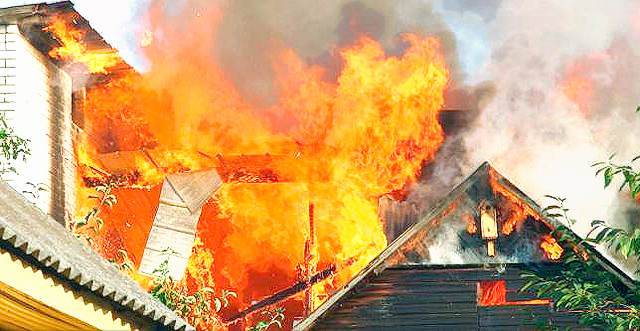 Пожар произошел в частном доме. Фото с сайта vsluh.ru