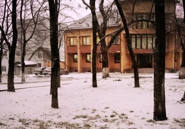 В Днепропетровске идет снег! 