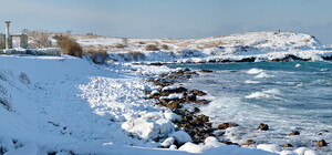 Белоснежные пляжи, Херсонес и набережная: как выглядит Севастополь в снегу