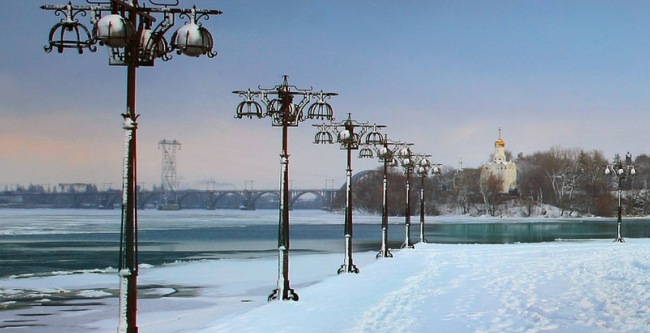 В Днепропетровске ждут лютых морозов. Фото с сайта vk.com/dnepropetrovsk_1787