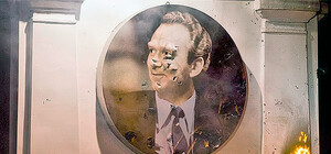 Фотофакт: футбольные болельщики повесили новый портрет Лобановского