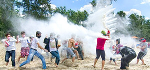 На Трухановом острове пройдет война мукой