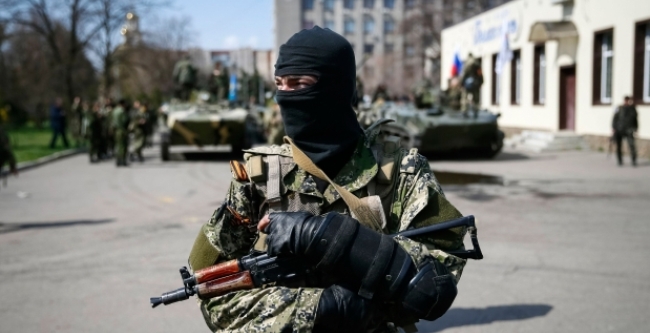 Боевика задержали харьковские и днепропетровские сотрудники СБУ. Фото с сайта 24daily.net