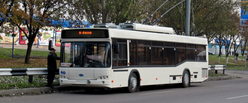 Эти троллейбусы производятся в Днепропетровске. Фото Илья Болилый